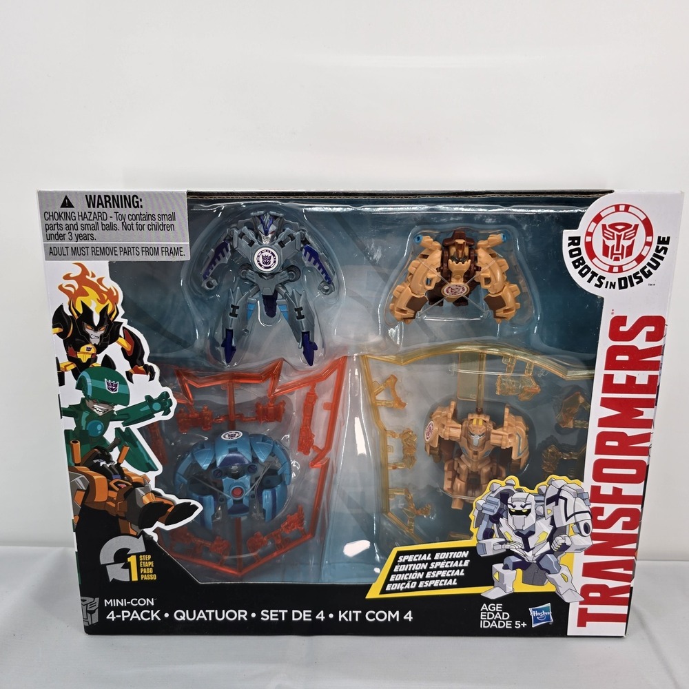 Transformers RID Robots in Disguise (2016) Mini-Con 4-Pack Swelter Undertone New - Picture 2 of 8